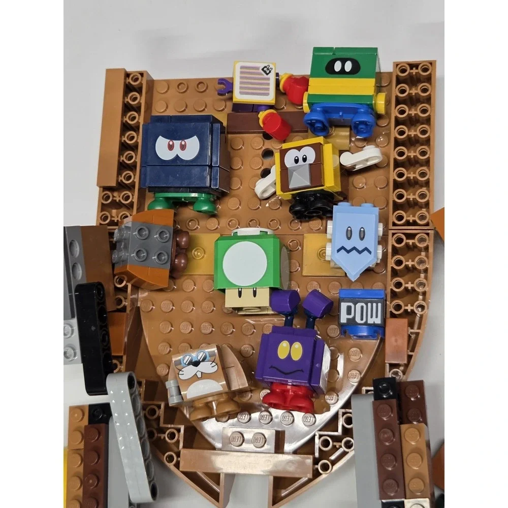 LEGO Super Mario: Bowser's Airship Expansion‎ Set (71391) INCOMPLETE PARTS PLUS
